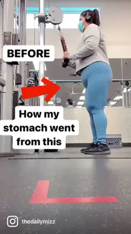 Amazing weight loss transformation: flabby to firm stomach. Video credit by: hotgrlfitness #weightlosstransformation #weightlossmotivationforwomen