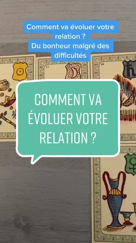 Comment va évoluer votre relation ? #votancetiktok #voyanceamour #tiragesentimental #avenir #aveniramoureux #oracle #oracledebelline #oracleamour 