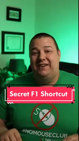 Did your mama warn you about this Keyboard shortcut for Excel users? if you ever get your flow messed up by accidentally bumping the F1 key, here's a quick fix for you! #excel #exceltips #spreadsheet #LearnOnTikTok 