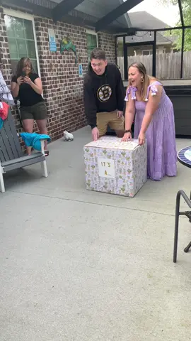 Part 1: The Surprise #genderreveal #pregnant #boyorgirl #prank 