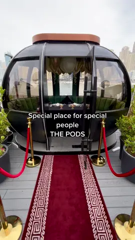 Special place for special people !  #bluewaters#thepodsdubai#thepods#dubaifinedining#luxuryrestaurant#luxurylifedubai#special