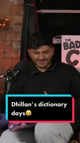 Dhillan’s dictionary days, we love them! #wordoftheday #podcast #funny #duo #besties #podcasting #clips #podcastshow #clip