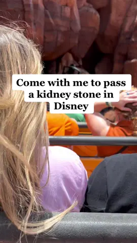 10/10 would recommend after a week of constant pain #kidneystone #kidneystones #bigthundermountain #disney #disneyworld #24hourtrip #fyp #foryou #LifeHack 