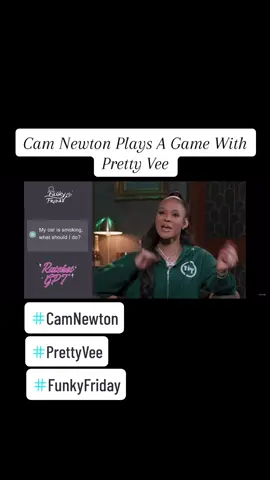 #camnewton #plays #game #with #prettyvee #fypシ #hilarious #prettyveechallenge #letsgobackinvee #letstalkboutit #comdey #comedian #letsgobackinveechallenge #ghettosiri #foryoupage #publicfigure #interview #influencer #wildinout #actress #theconversation #prettyveevid #camnewton1 #fypage #funnyvideo 