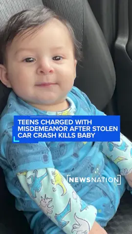 Two teenagers are facing one misdemeanor count of criminal trespassing after crashing a stolen car into a pickup truck, injuring three people and killing a 6-month-old in Chicago.