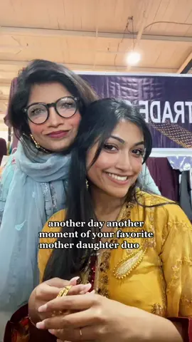 And then a customer came 🫡 love capturing these little mother daughter moments #southasian #desi #browngirl #bengali #nyc #desitiktok #immigrantmom 