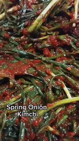 Spring Onion Kimchi #foodtiktok #kimychi #kimchi #foodtokphilippines #tiktokfoodie #kimychikimchi #kimchilife #asianfoodrecipes 