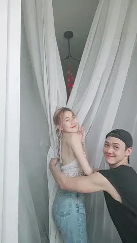 Thêm mấy lần nữa là đi cái màn cửa nhà chị 2 tui🤭 #ntdfamily #couple #funny 