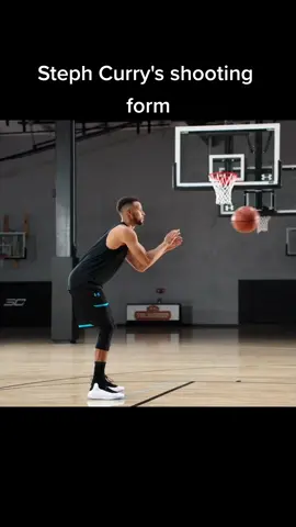 Steph Curry's shooting form. #stephcurry #basketballshootingform  #basketballshooting #basketballtips 
