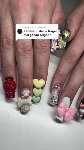 Replying to @🤍  cut chaos forever ! getting a new set tomorrow hehe #y2knails #kawainails  #3dnailsdesign #zsazsa