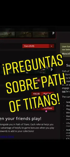 ¡Contesto las preguntas más repetidas! ☺️✨🦖🦕 #pathoftitans #dinosaur #dinosaurios #gamecommunity #gamingentiktok #juegosdedinosaurios #pathoftitansgamepreview  #pathoftitansedits #fyp #fypシ #parati 