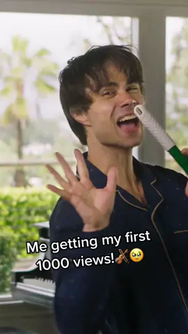 “It’s the greatest news! I got 1000 views!” 🥹 have you seen the music video 1000 VIEWS?🎻 #1000views #eurovision #alexanderrybak