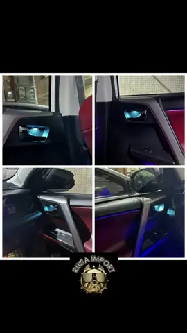 luz interior  de manija 💥#hilux #fortuner #toyota #tuning 