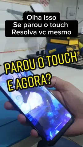 Parou o toque da tela e agora? #celulares #dicas #curiosidades #manutençãodecelular #display 