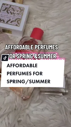 Affordable perfumes for spring/summer.  Smell great for less. More videos 👉 @herfragrancetv #perfumesforsummer #perfumesforspring #newyorkcitycontentcreator #perfumeaddictcheck #tiktokperfumereviewer #smellgreateveryday 