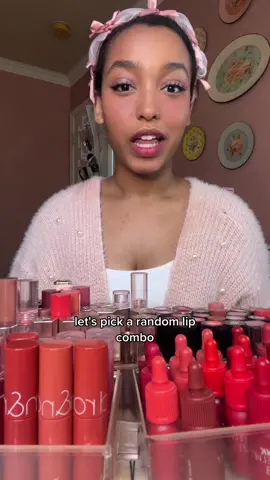 picking random lip combos is my number 1 skill🤭 #makeup #lipcombo #kbeauty 