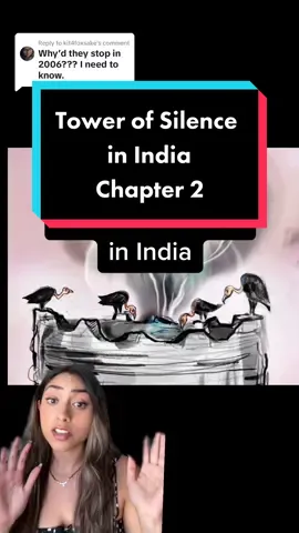 Replying to @kit4foxsake Ep 2 | the plot thickens. Something has gone very wrong with this Zoroastrian death ritual #mumbai #towerofsilence #deathritual #todayilearned #EduTok #sciencehistory #vultureculture #vultures 