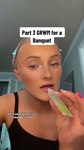 Part 3. Last night was bittersweet🥺 #fyp #grwm #makeuptutorial #makeup #utah #banquet #outfitideas #dressingup 