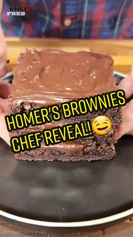 These D'oh-licious Brownies Are Springfield's Best Kept Secret!😋 #brownies #browny #thesimpsons #homer #homersimpson #chocolate #chocolatebrownies #dessert #chocolatecake #fyp #trendingtiktokviral 