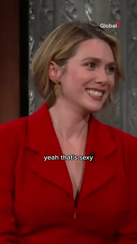 There was a point in time when #ElizabethOlsen thought acting was basic 😂 #Colbert #StephenColbert #TalkShows #CelebInterviews 