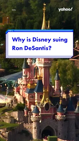 Why is #Disney suing #FloridaGovenor #RonDeSantis? #rondesantis #florida #waltdisneycompany #yahoonews #yahooaustralia 