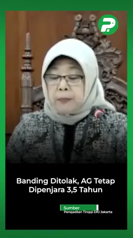 Pengadilan Tinggi (PT) DKI Jakarta telah menguatkan putusan Pengadilan Negeri Jakarta Selatan (PN Jaksel) yang menyatakan terdakwa anak AG bersalah turut serta melakukan penganiyaan berat terhadap korban anak DO. #populis #fypシ #beritatiktok #mariodandy #ag #davidozora 