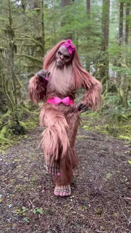 This is how I strut in the forest from now on #sashacolby #bigfoot #goddess 