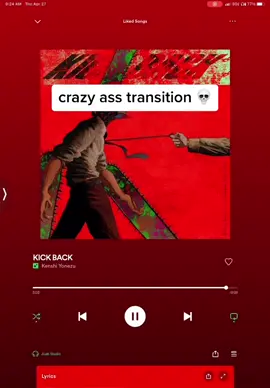 crossfade is a beautiful invention #spotify #spotifytransition #spotifycrossfade #chainsawman #kickbackkenshiyonezu #thelorax #howbadcanibe 