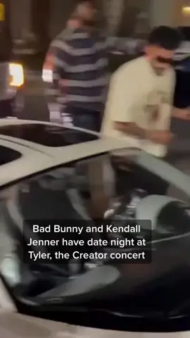 #BadBunny and #KendallJenner have date night at #TylertheCreator concert