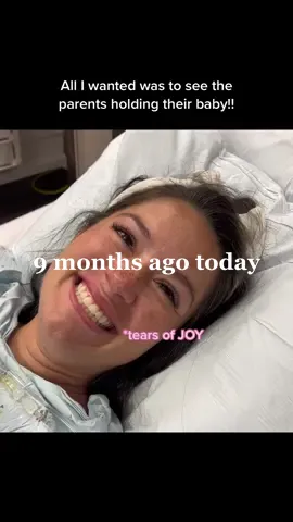 Crazy to think this day was 9 months ago. So amazed at what my body was able to do for someone else and I cant believe I am about to do this again! #surrogate #surrogacy #gestataionalcarrier #niaw #infertilityawarenessweek 