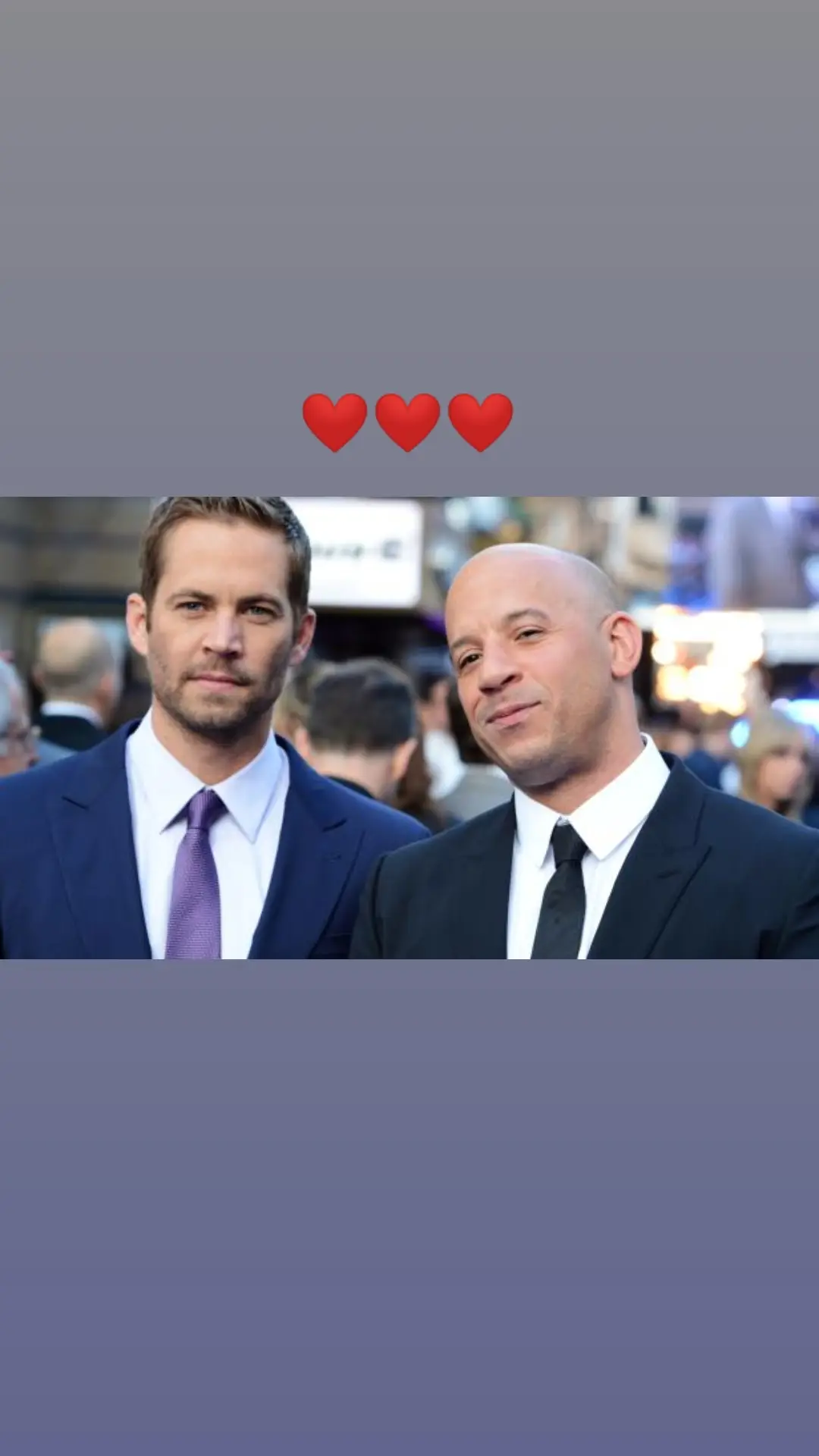 ❤️❤️❤️#movie #love #missyou #respect #paulwalker #vindiesel 