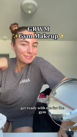 Grwm for the gym! A quick little makeup tutorial that leaves a nice soft glow to go with your workout 🥰✨  Go-To Favorite Products Used: ✨ @wellpeople Supernatural Stick Multi-Use Blush ✨ @officialiliabeauty Limitless Lash Mascara