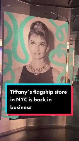 #Tiffany's flagship store on New York's Fifth Avenue is back in business after 3 years of renovation. Angelina Rascouët has more. #fashion #jewelry #fashiontiktok #nyc #luxury