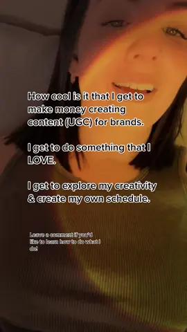 Creating content/ UGC is one of the most amazing things I have ever done! I absolutely love what I do 🥰  #contentcreator #ugccreator #ugccreatorjourney 