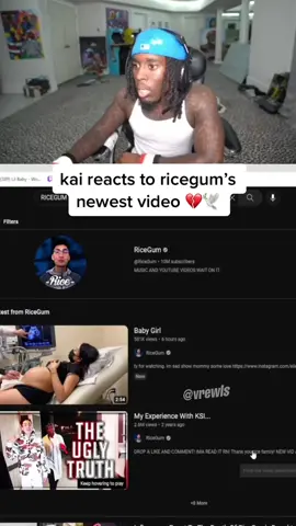 lets be real this how how we all reacted while watching this vid the emotional rollercoaster :( #kai #kaicenat #ricegum #ricegumbaby @kai_cenat 