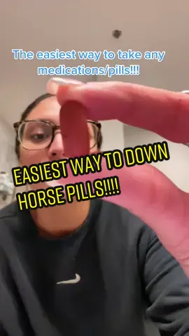 I have seen way too many people struggling to take their medicine/vitamins on my FYP! lol #fyp #medicine #ulcerativecolitis #chrons #medication 
