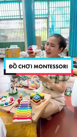 Bộ combo 6 món giúp bé phát triển tư duy, #montessori ba mẹ tham khảo nha