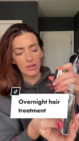 Overnight hair treatment for growth, thickness, and overall health #hairhelp #hairoiling #hairtreatmenf #healthyhair