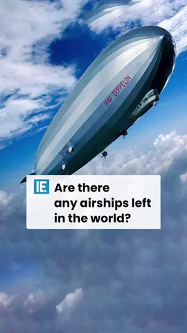 When was the last time you saw a blimp or a zeppelin? Now that we think about it, are they even around anymore?