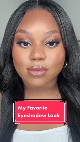 My Favorite Eyeshadow Look 🔥💜 #neutraleyeshadow #eyeshadowtutorial #fyp #naturaleyeshadow #makeupforbeginners #naturalmakeup #blackgirlfollowtrain #makeupforblackwomen  