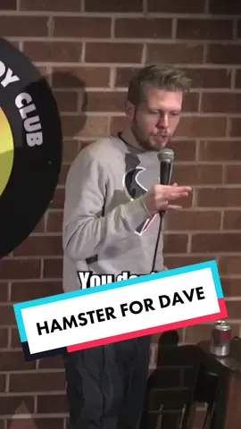 Hamster for Dave 😂 #philchapman #hotwatercomedy #standup #fyp #funny #paulsmithcomedy #uk #foryoupage #foryou #silly #hilarious