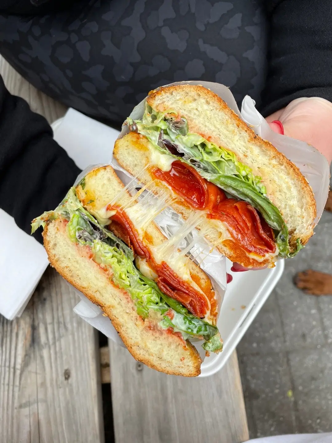 RUN YOUR ASS TO VILDAS FOR THIS SANDWICH 😭 #torontoeats #torontofood 