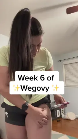 -Inject with me for my 6th week on Wegovy 💉#wegovyweightloss #wegovy #weightloss #wegovyinjection 