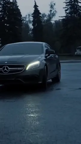 MERC CLS63 is a BULLY 👿 #merc #mercedes #cls63 #amg #black #bully #german #cars #russia #fast #famous #viral #fyp 