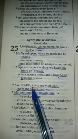 KYERƐ ME W'AKWAN Psalm 25:3–5 #biblesongs #Scriptures #fyp #reformed #Godblessyou
