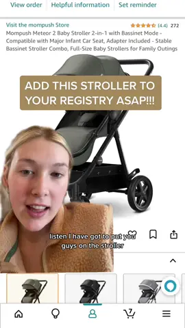 Moms to be: add this to your registry!! I cannot believe more people aren’t talking about this stroller. #firsttimemom #strollerrecommendations #registrymusthaves #babyregistrymusthaves #babyregistry #infantstroller #MomsofTikTok #newbornmom #thirdtrimester #firsttrimester #secondtrimester #babyshower #nunacarseat #uppababy #mompushstroller 