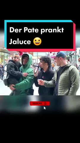 Der Pate prankt Jaluce 😀 #fy #fyp #fypシ #fypage #fypシ゚viral #foryou #foryoupage #4u #4upage #viralvideo #goviral #tiktok #viral_video #fypp #fyppppp #fypdong #fouryou #fouryoupage #strassenumfrage #viralvideo #viraltiktok #virall #viraliza #tiktokviral #goviral #viral_video #pate #jaluce #alan #straßenumfragen #tiktokdeutschland #prank #pranks #funnypranks 