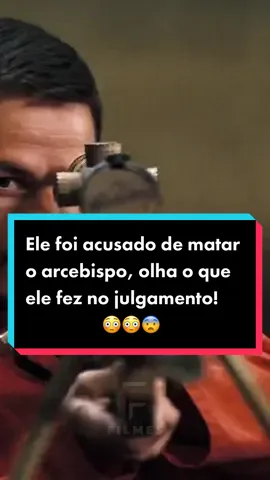 Ele foi acusado de matar o arcebispo, olha o que ele fez no dia do julgamento! 😳😳😨 🎬 Filme: O atirador! ❤️ Curte p/ Parte 2. #TikTokMeFezAssistir #filmes #series #TrechosDeFilmes #viral #fyp #trechosdefilmes 