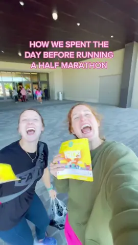 There’s nothing like race weekend energy! ⚡️🏃‍♀️🎉 tomorrow I’m running the @okcmarathon half marathon for the second time and my friend is running her first race EVER! So excited for tomorrow & can’t thank @visitokc enough for inviting me this weekend 🫶🏻 #SeeOKC #halfmarathon #runningtiktok #runningvlog #runninggirl 