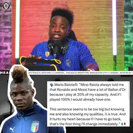 Thoughts on Balo ? - Watch the FULL VIDEO on YouTube -LINK IN BIO 📺 🗣  #naijafootball #tiktoknigeria #naijatiktok #PremierLeague #levelupafrica #africanfootball #fyp #trending Balotelli 